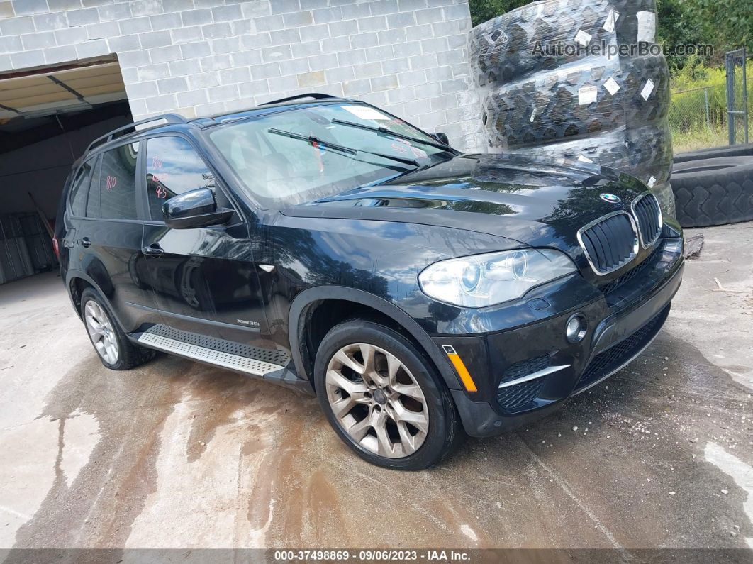 2012 Bmw X5 35i Black vin: 5UXZV4C51CL987099