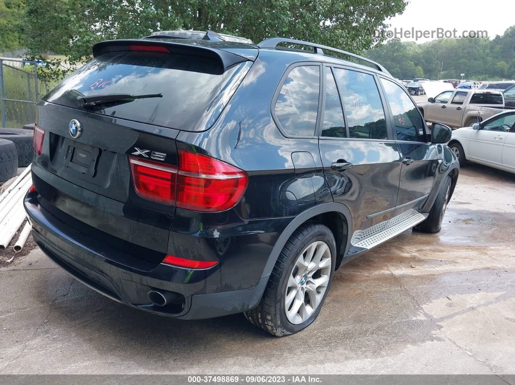 2012 Bmw X5 35i Black vin: 5UXZV4C51CL987099