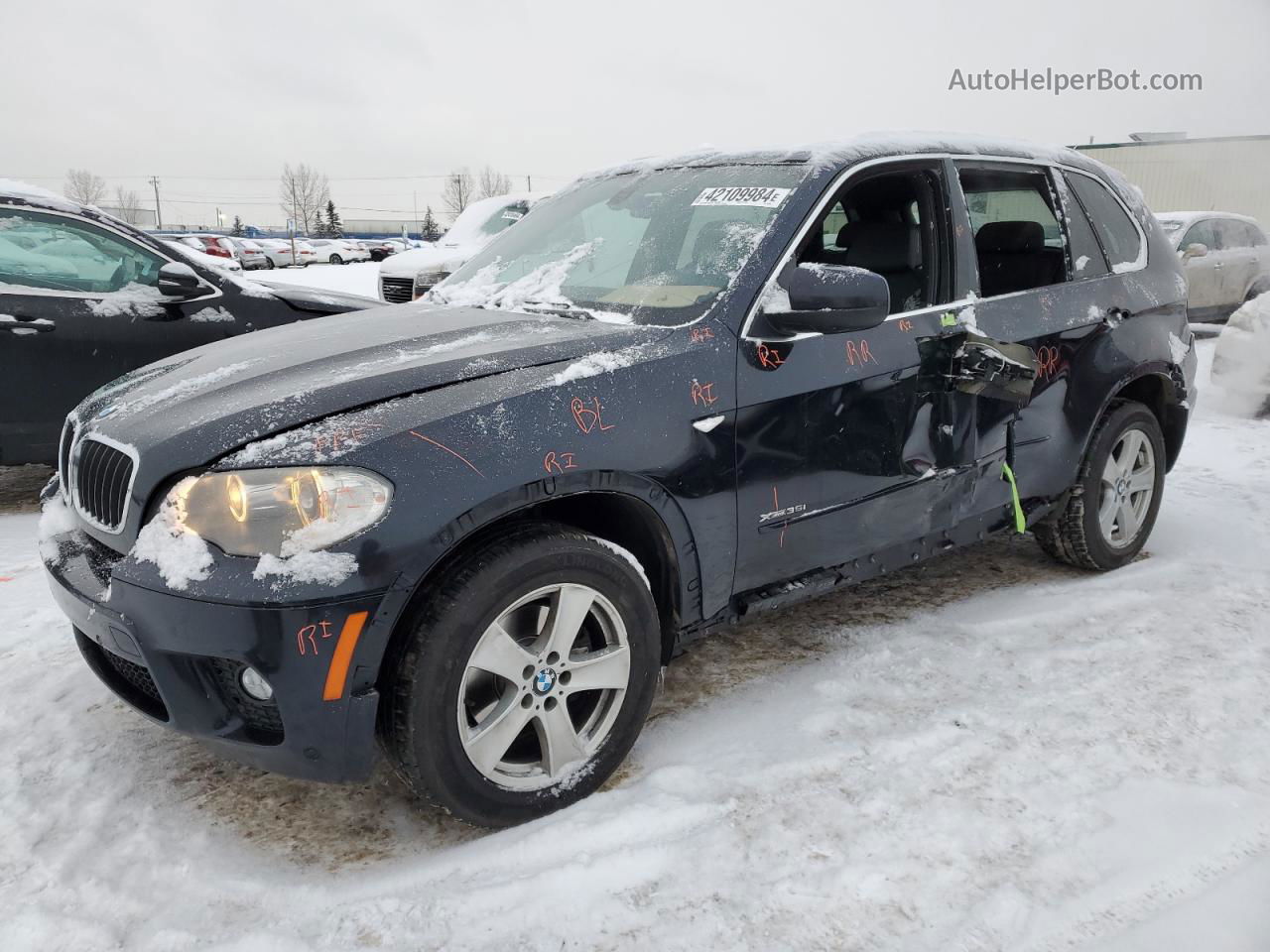 2011 Bmw X5 Xdrive35i Black vin: 5UXZV4C52BL401508