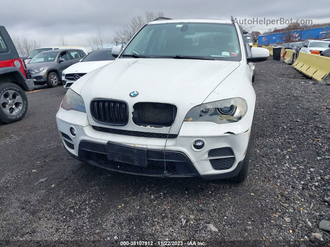 2011 Bmw X5 Xdrive35i/xdrive35i Premium/xdrive35i Sport Activity White vin: 5UXZV4C52BL408135