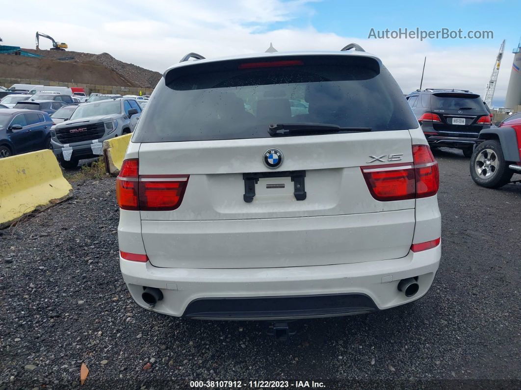 2011 Bmw X5 Xdrive35i/xdrive35i Premium/xdrive35i Sport Activity White vin: 5UXZV4C52BL408135