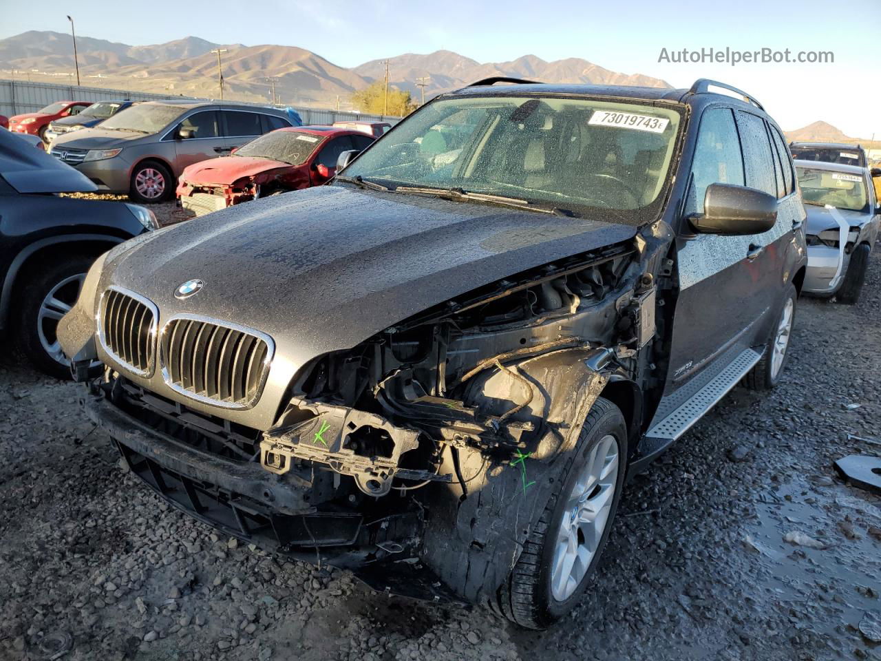 2011 Bmw X5 Xdrive35i Black vin: 5UXZV4C52BL412492