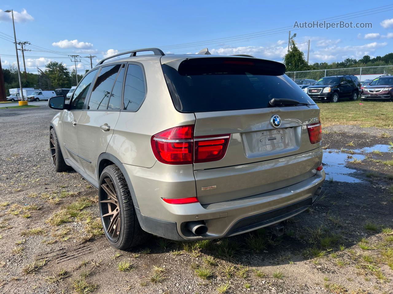 2011 Bmw X5 Xdrive35i Gold vin: 5UXZV4C52BL413674