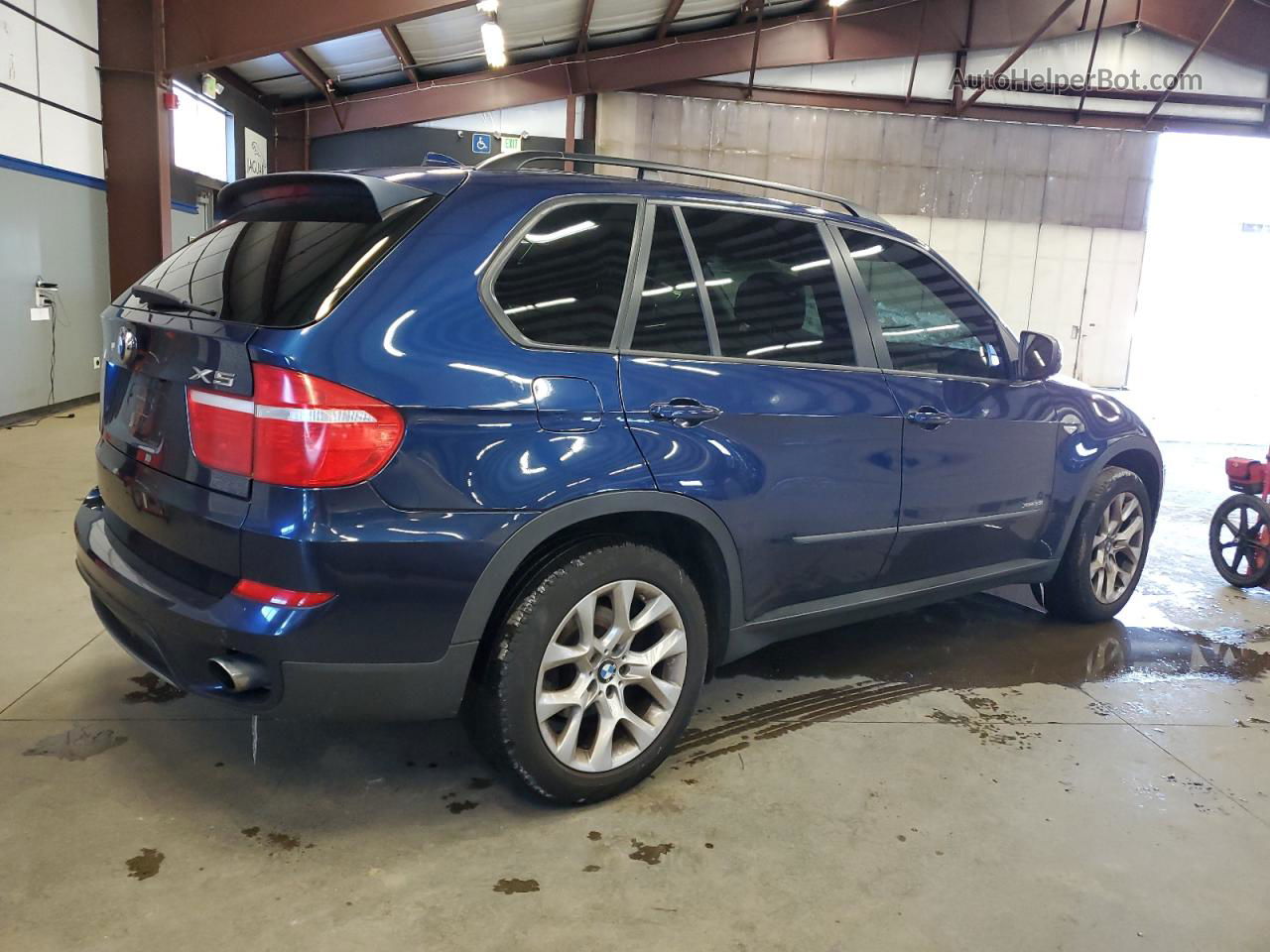 2011 Bmw X5 Xdrive35i Blue vin: 5UXZV4C52BL415859