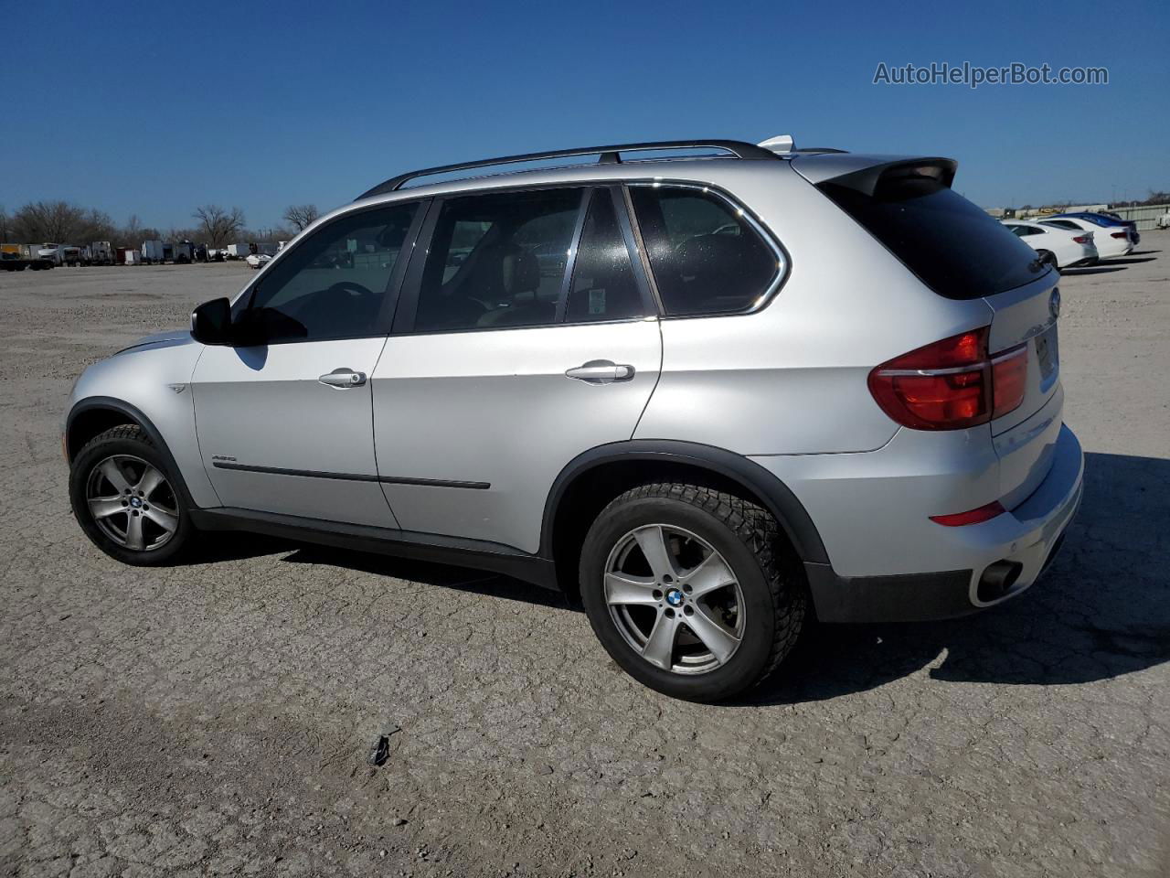 2011 Bmw X5 Xdrive35i Silver vin: 5UXZV4C52BL742245