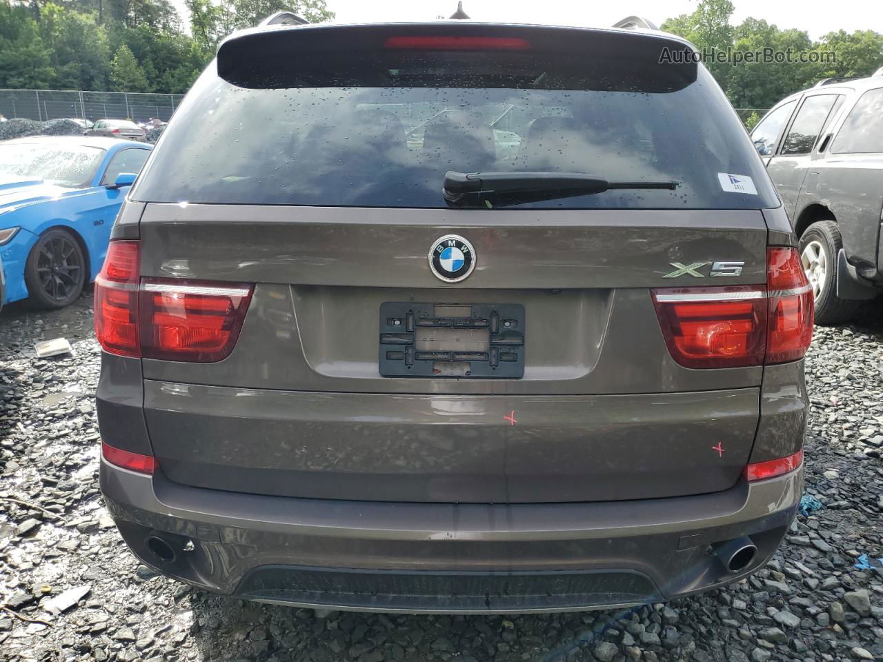 2012 Bmw X5 Xdrive35i Brown vin: 5UXZV4C52CL747494