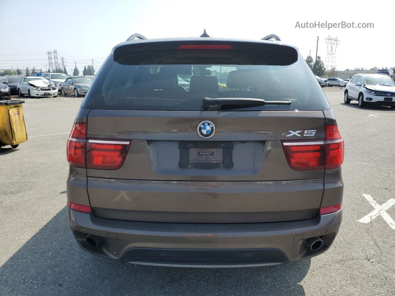 2012 Bmw X5 Xdrive35i Коричневый vin: 5UXZV4C52CL748032