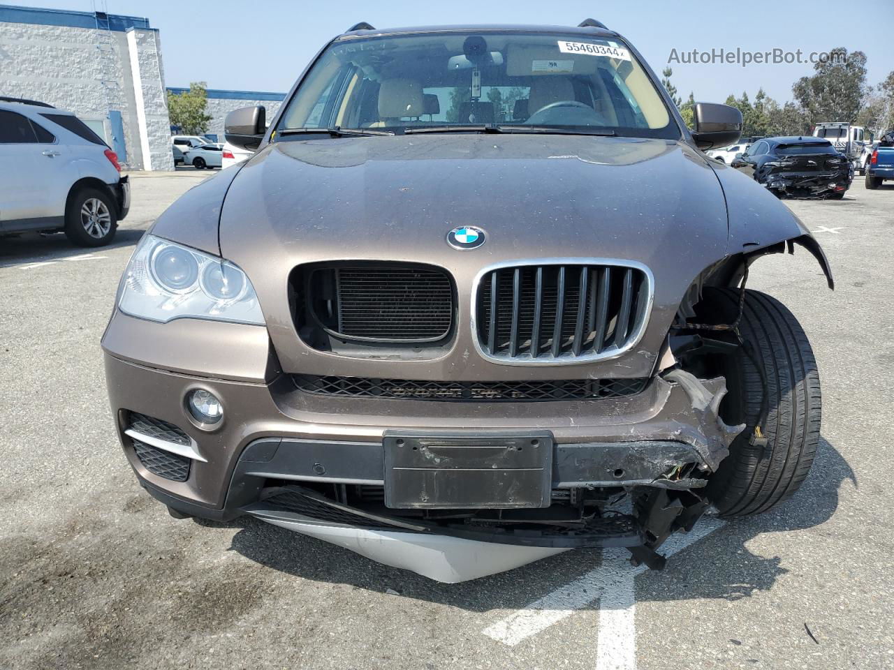 2012 Bmw X5 Xdrive35i Brown vin: 5UXZV4C52CL748032