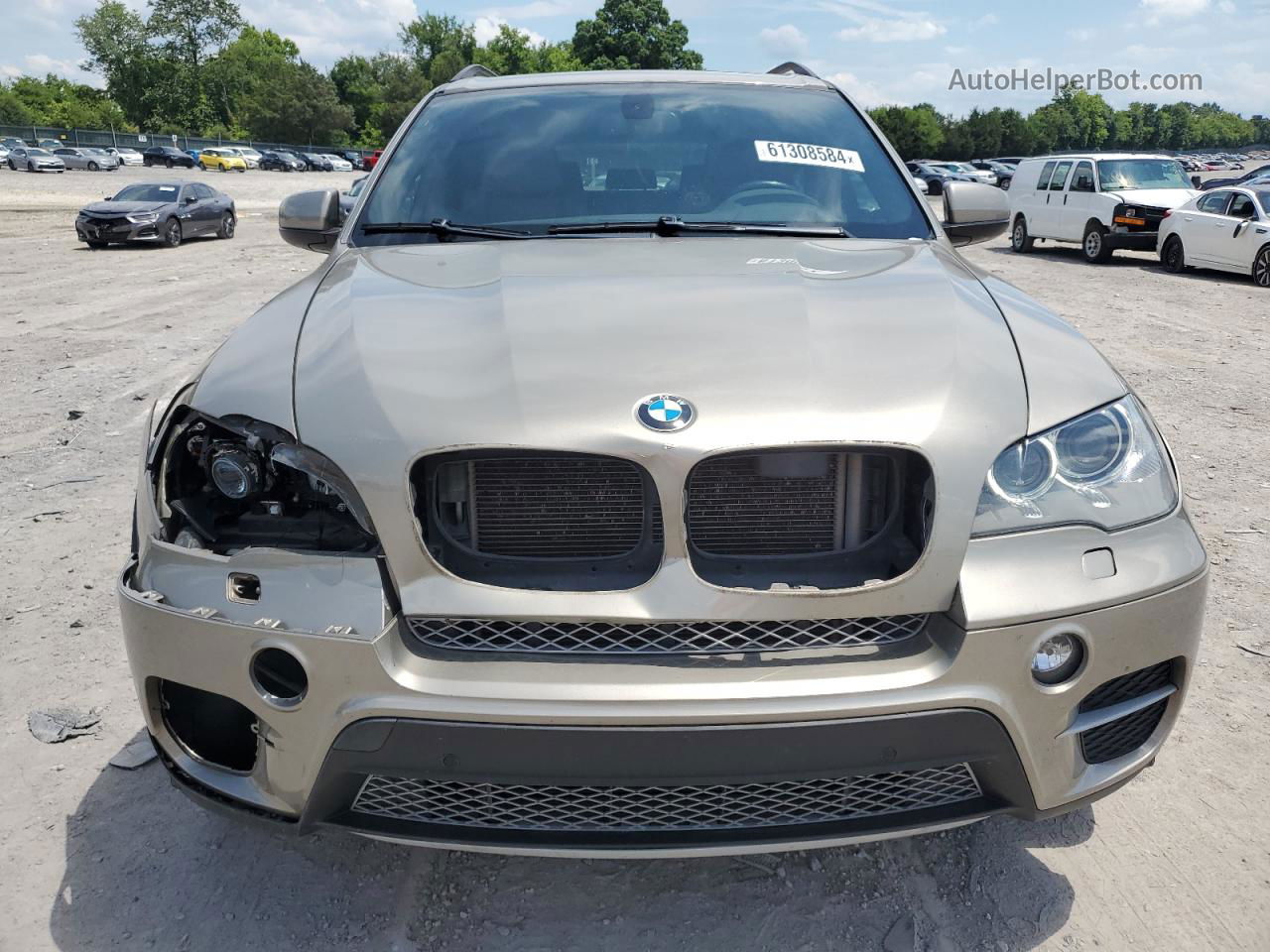 2012 Bmw X5 Xdrive35i Золотой vin: 5UXZV4C52CL749178