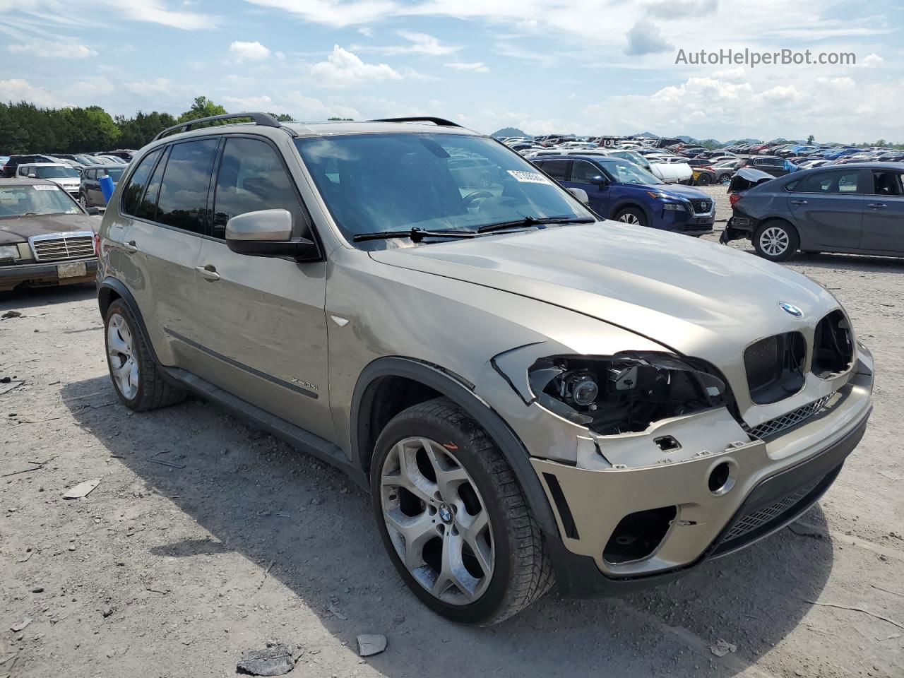 2012 Bmw X5 Xdrive35i Gold vin: 5UXZV4C52CL749178