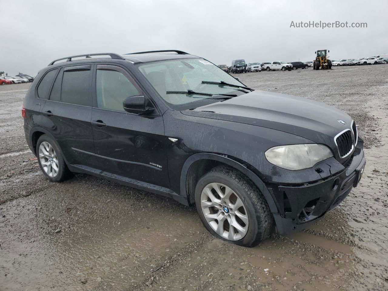 2012 Bmw X5 Xdrive35i Black vin: 5UXZV4C52CL751741