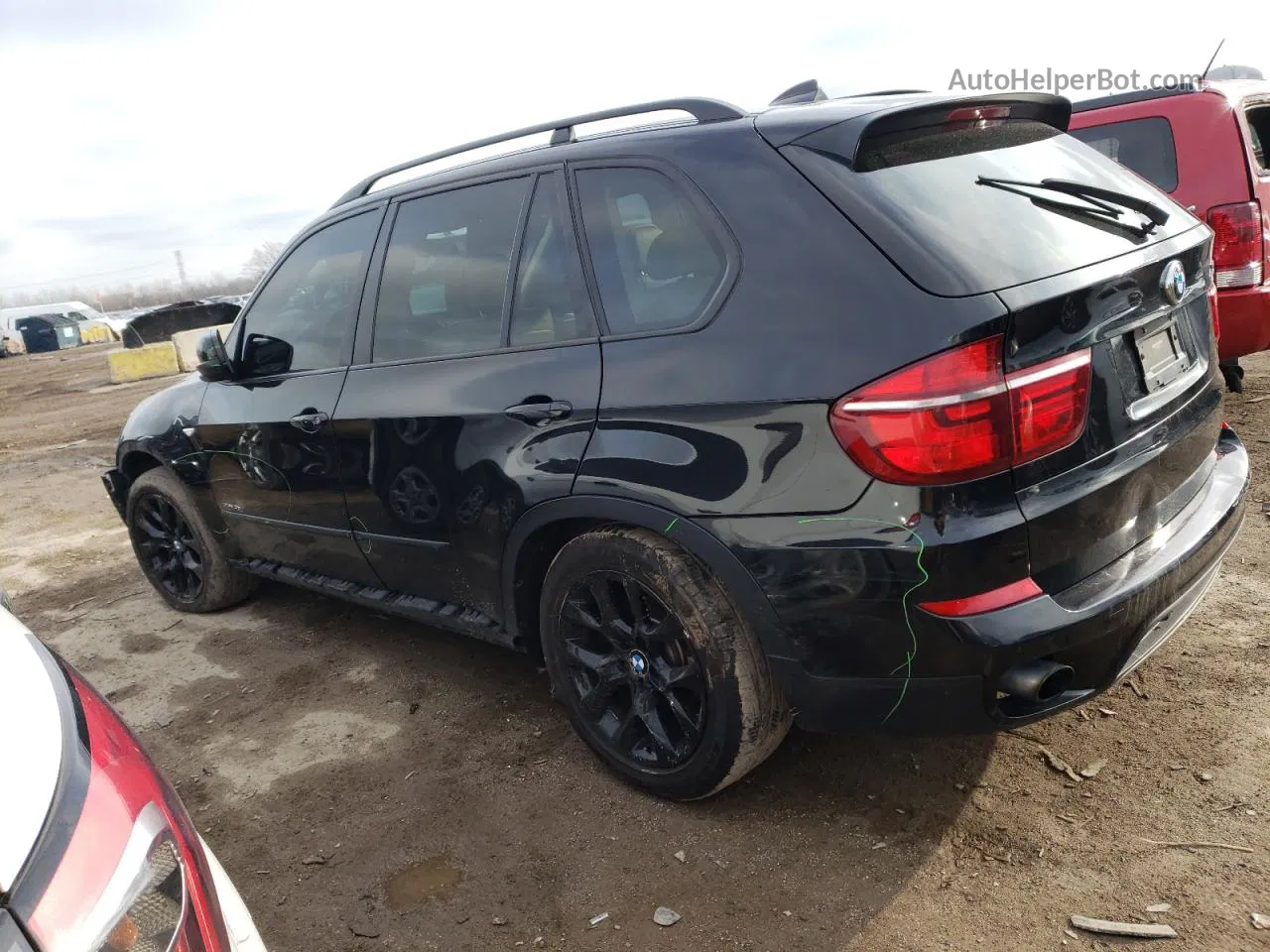 2012 Bmw X5 Xdrive35i Черный vin: 5UXZV4C52CL760908