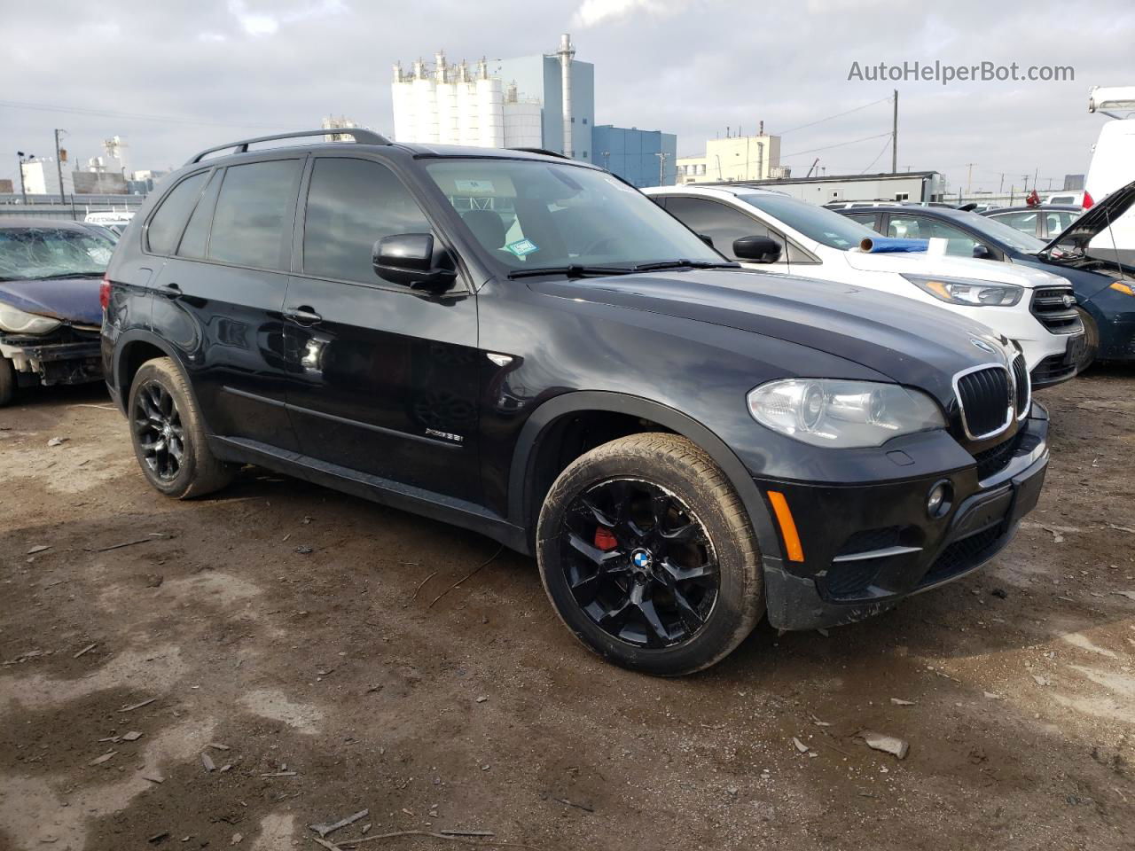 2012 Bmw X5 Xdrive35i Черный vin: 5UXZV4C52CL760908