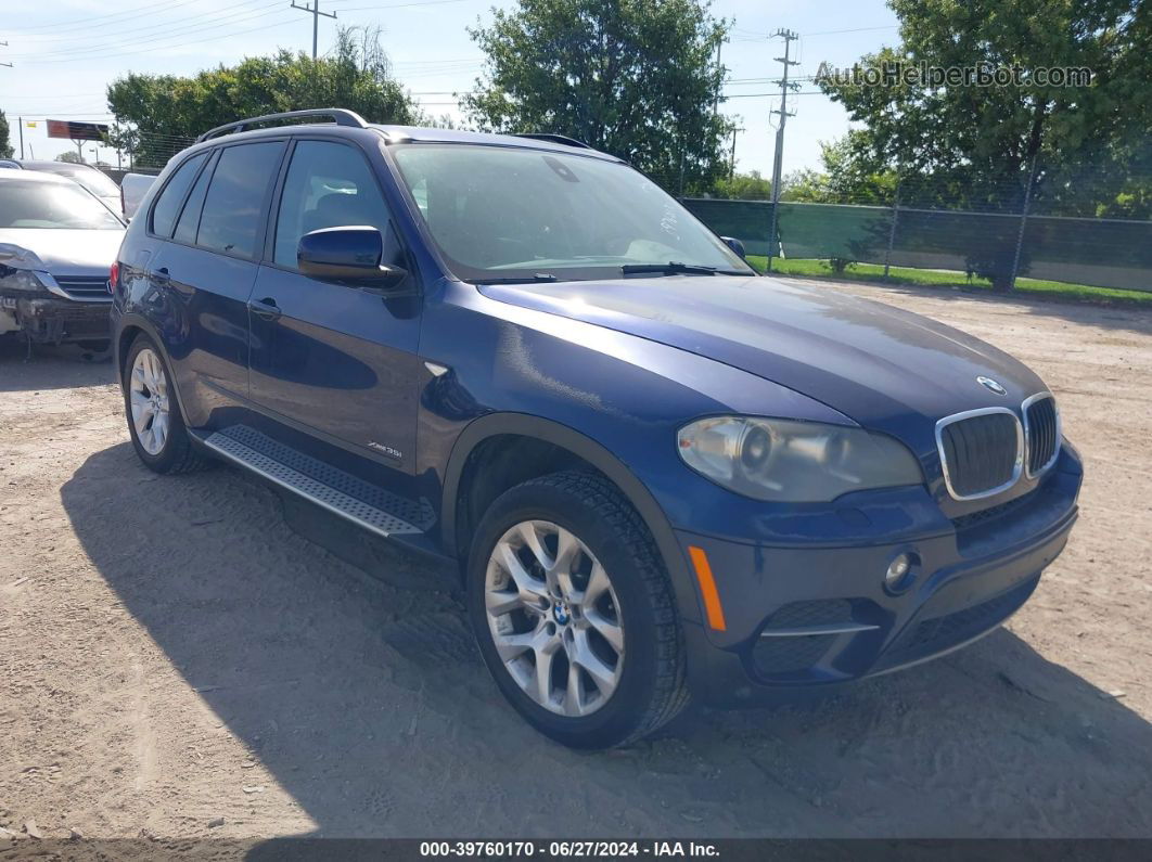 2012 Bmw X5 Xdrive35i/xdrive35i Premium/xdrive35i Sport Activity Blue vin: 5UXZV4C52CL763369