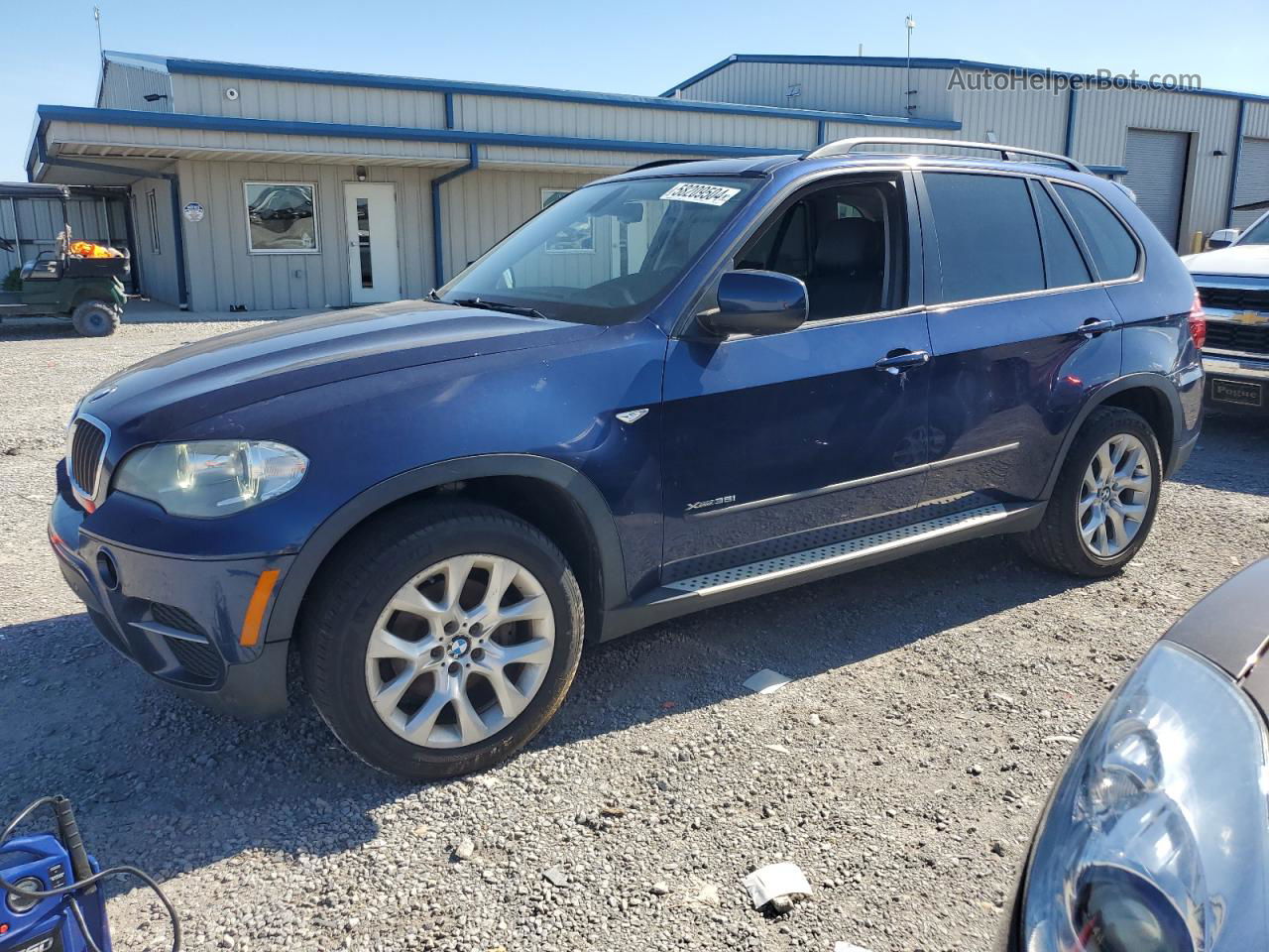 2012 Bmw X5 Xdrive35i Blue vin: 5UXZV4C52CL765588