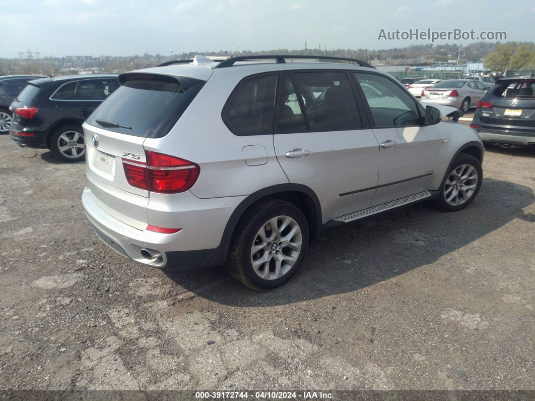 2012 Bmw X5 Xdrive35i/xdrive35i Premium/xdrive35i Sport Activity Silver vin: 5UXZV4C52CL766370