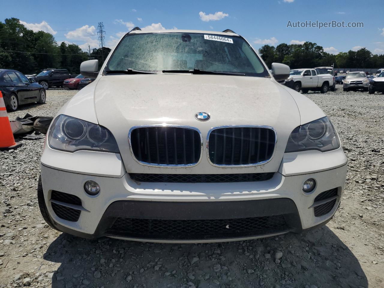 2012 Bmw X5 Xdrive35i White vin: 5UXZV4C52CL889859