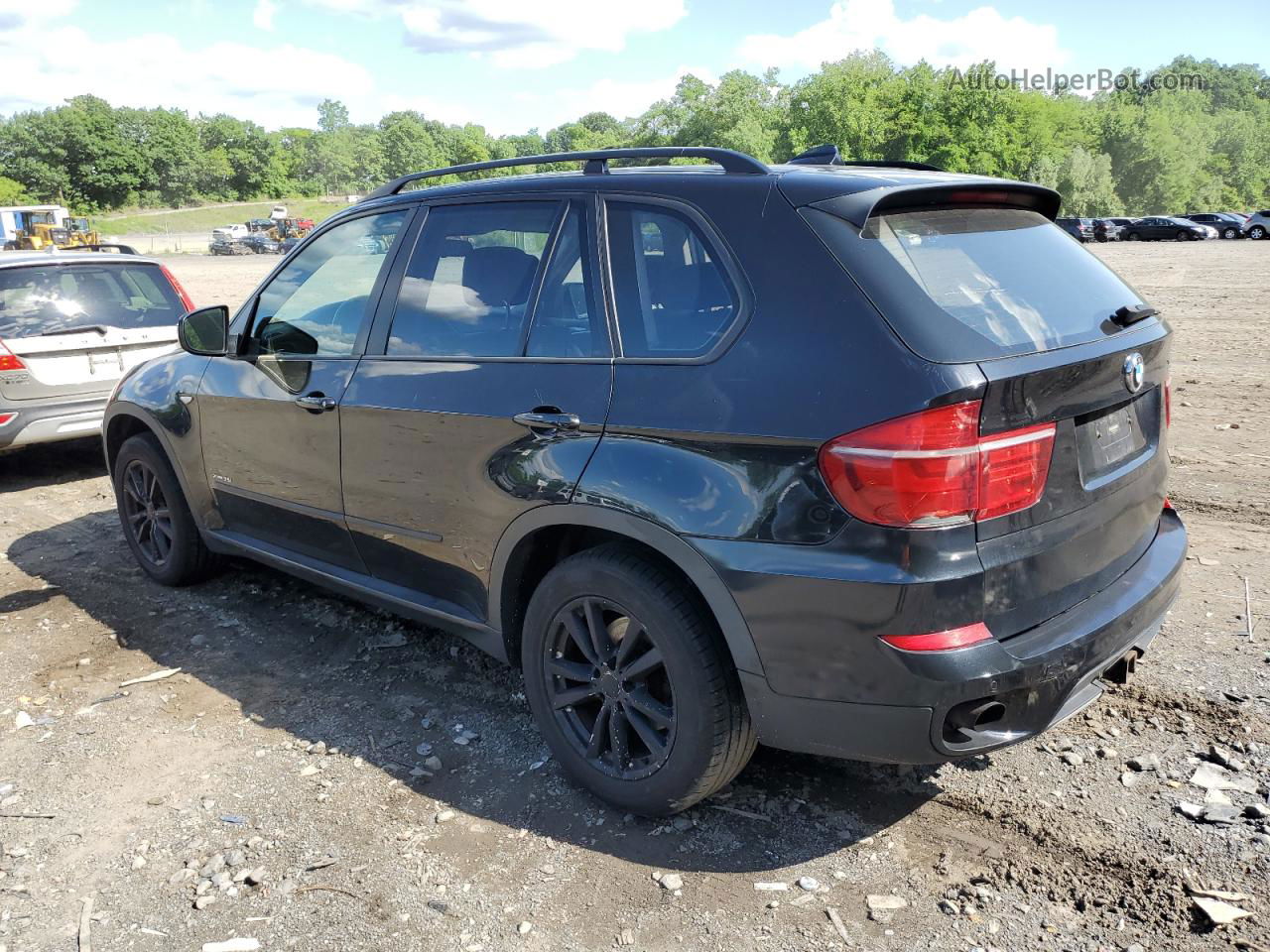 2012 Bmw X5 Xdrive35i Black vin: 5UXZV4C52CL985829