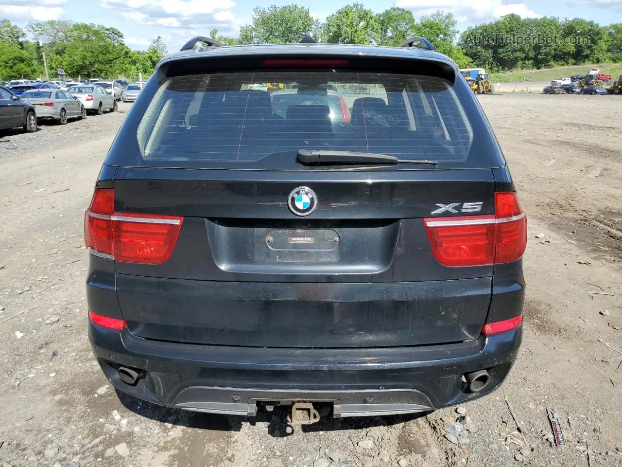 2012 Bmw X5 Xdrive35i Black vin: 5UXZV4C52CL985829