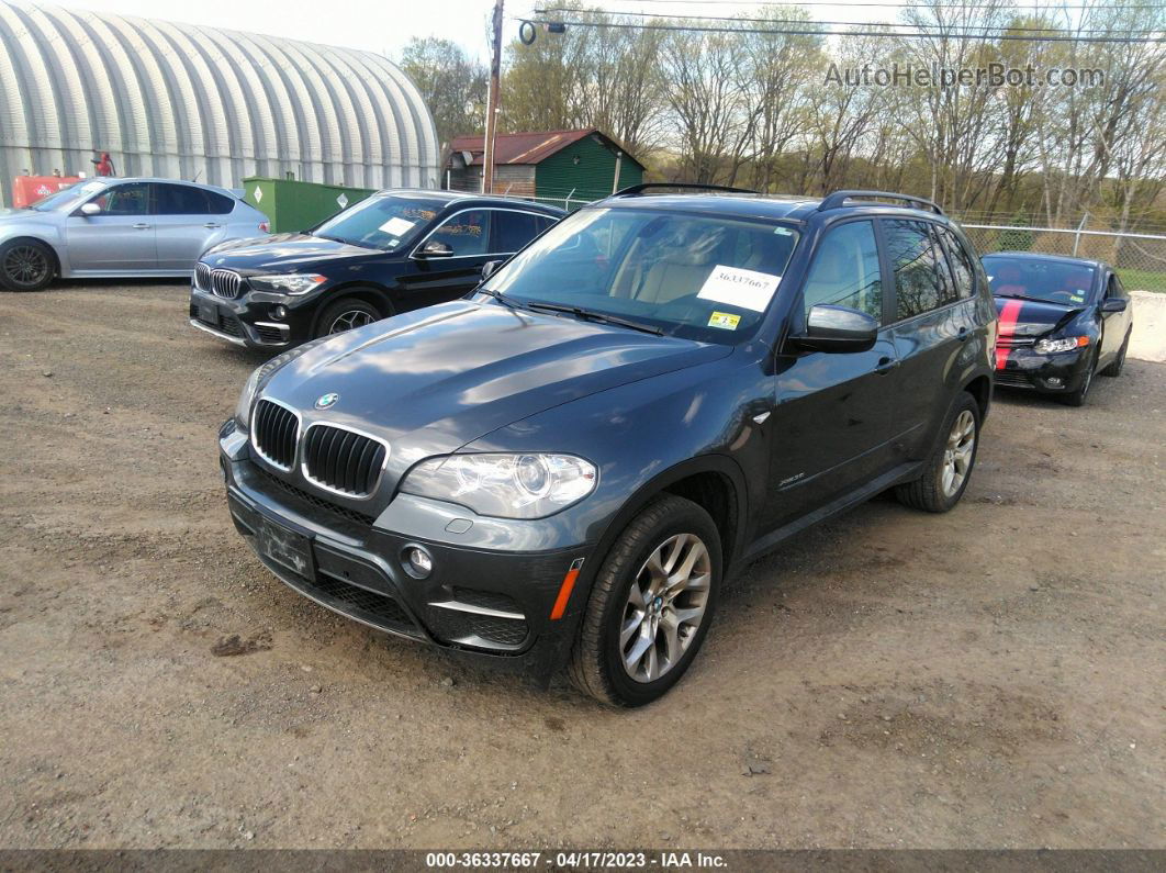 2012 Bmw X5 35i Gray vin: 5UXZV4C52CL989556