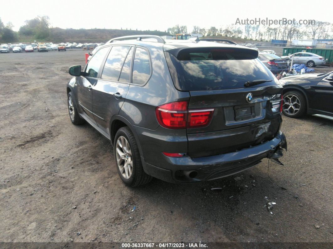 2012 Bmw X5 35i Gray vin: 5UXZV4C52CL989556