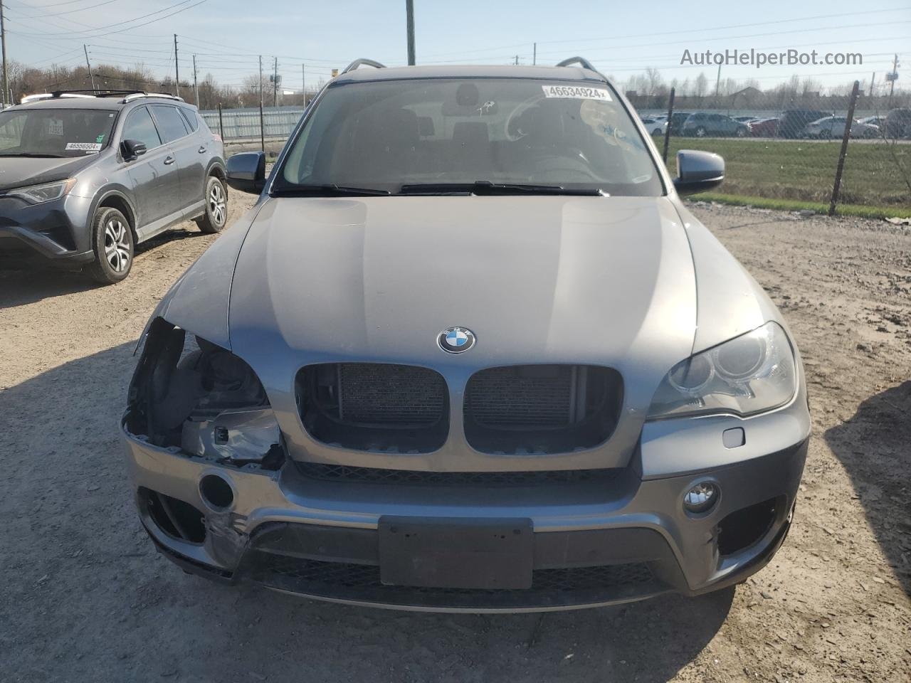 2012 Bmw X5 Xdrive35i Silver vin: 5UXZV4C52CL990769