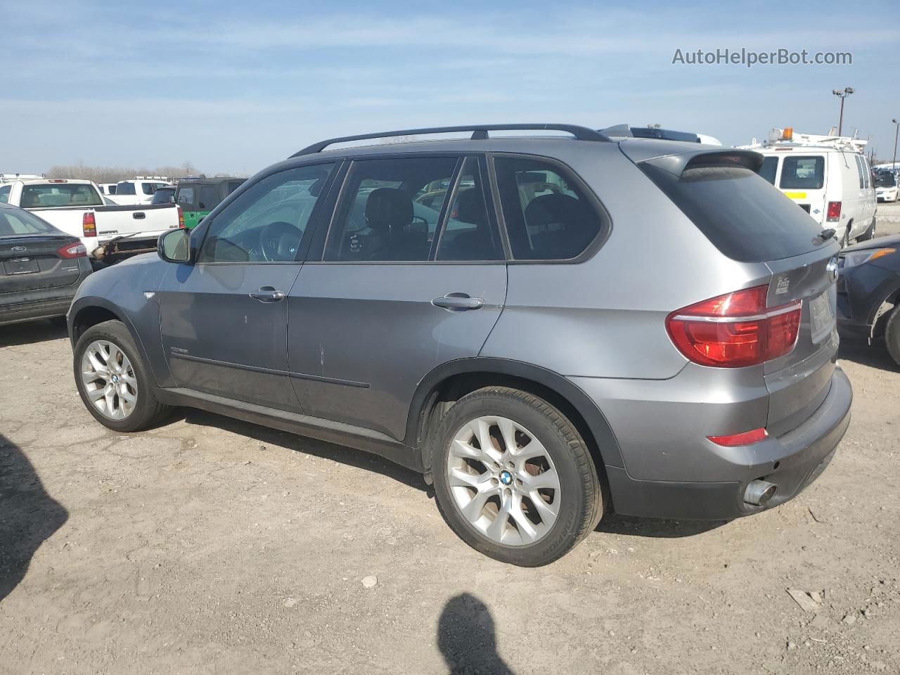 2012 Bmw X5 Xdrive35i Silver vin: 5UXZV4C52CL990769