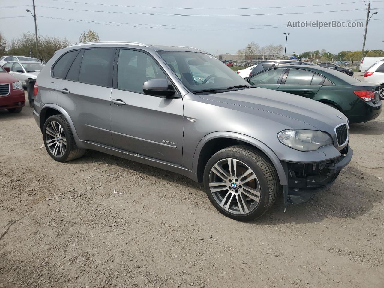 2012 Bmw X5 Xdrive35i Серый vin: 5UXZV4C52CL991260