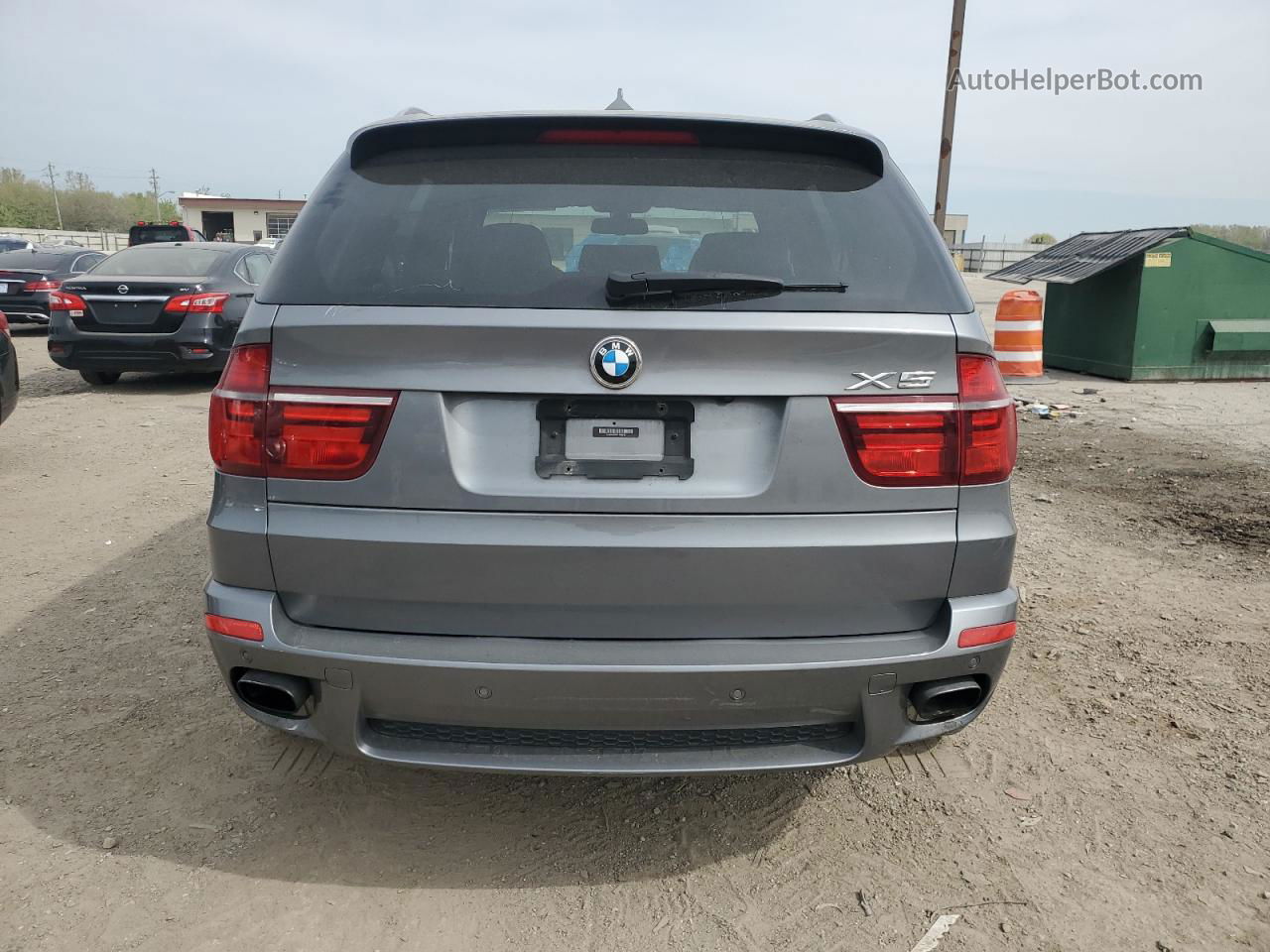 2012 Bmw X5 Xdrive35i Gray vin: 5UXZV4C52CL991260