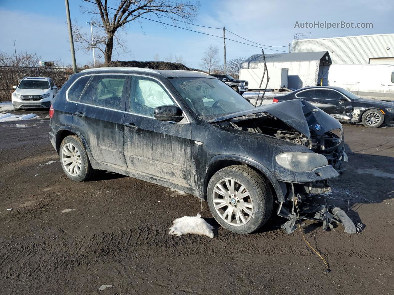 2011 Bmw X5 Xdrive35i Black vin: 5UXZV4C53BL402733