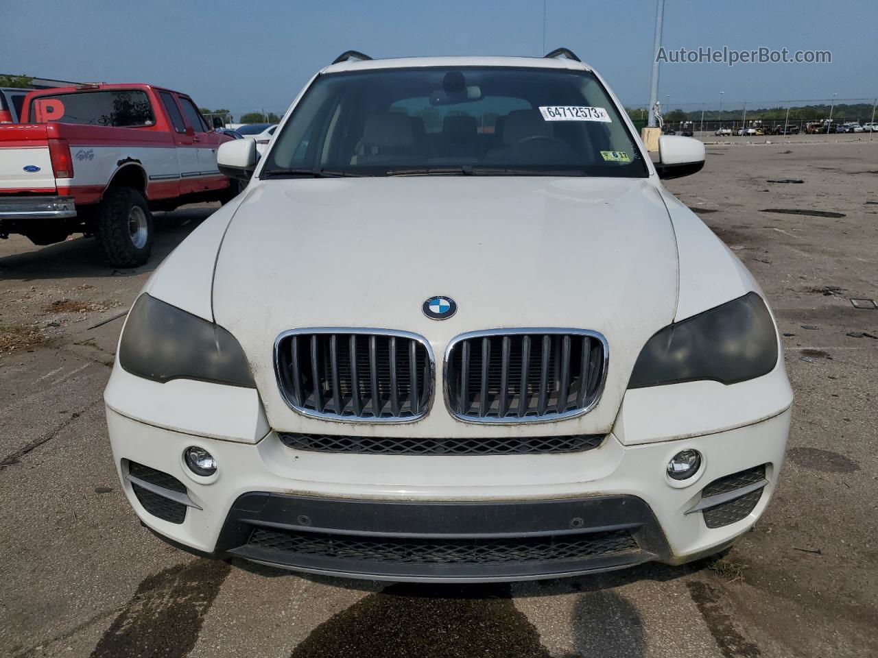 2011 Bmw X5 Xdrive35i White vin: 5UXZV4C53BL404692