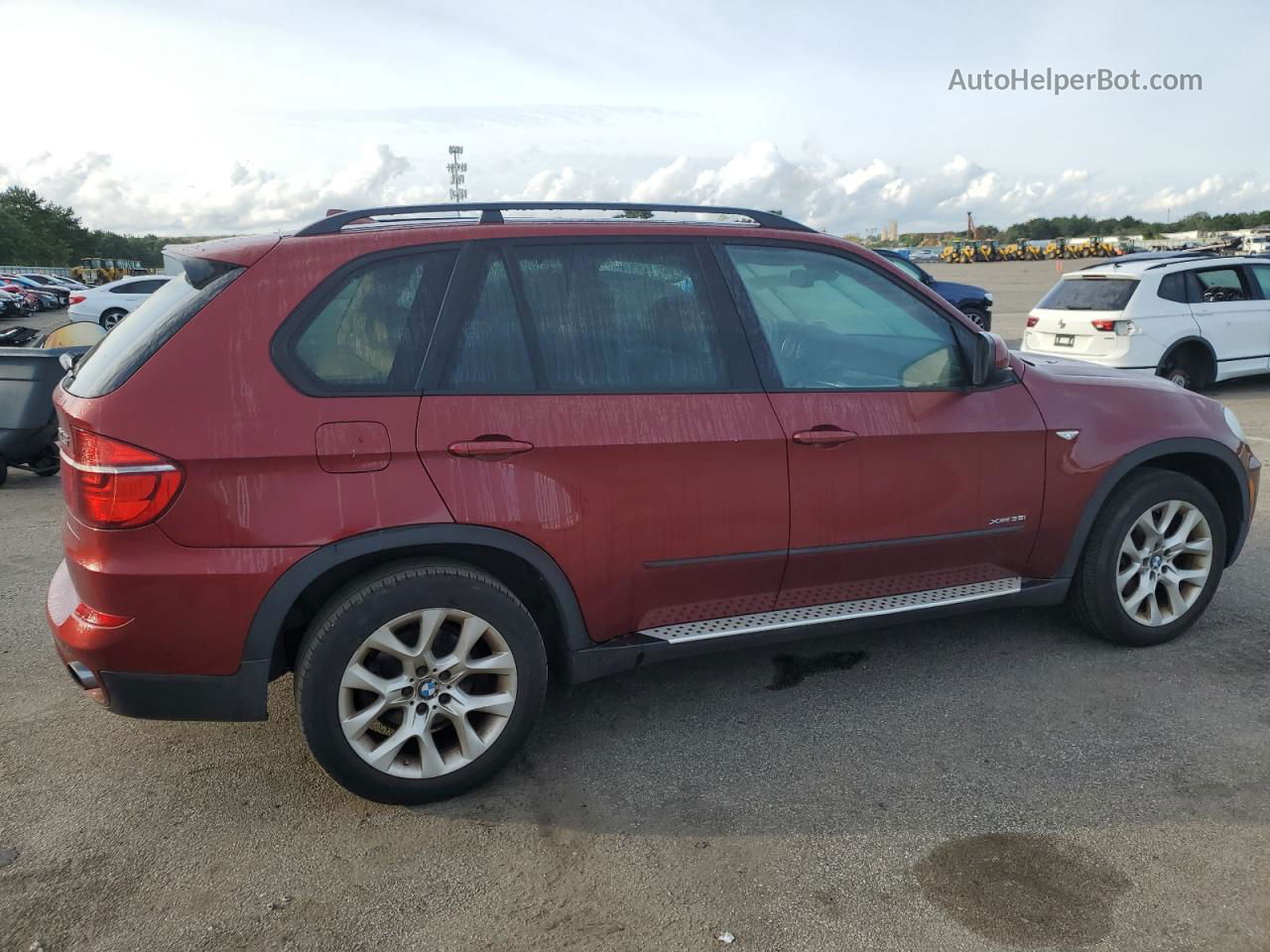 2011 Bmw X5 Xdrive35i Burgundy vin: 5UXZV4C53BL411724