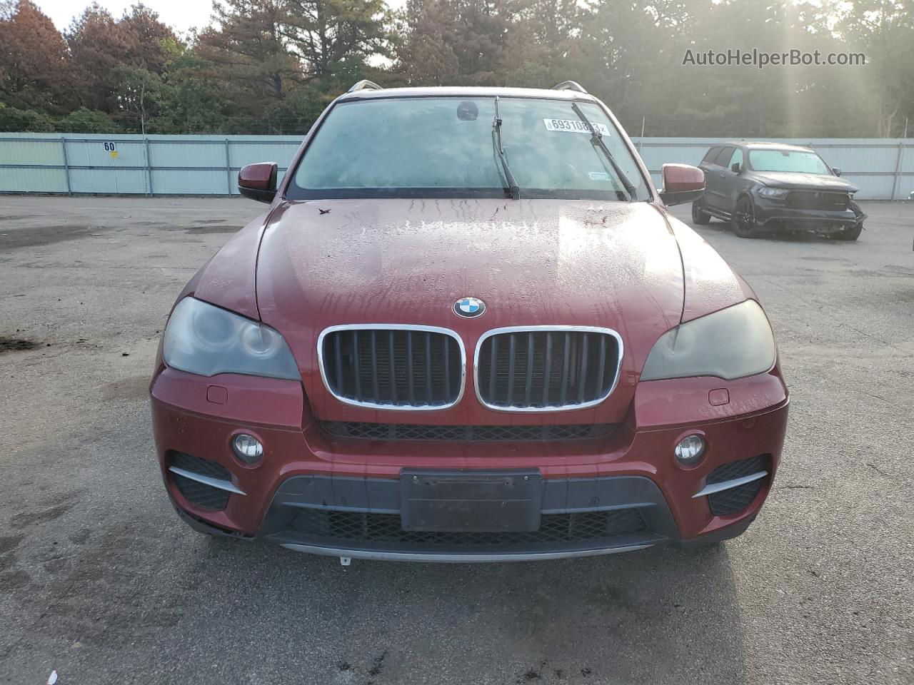 2011 Bmw X5 Xdrive35i Burgundy vin: 5UXZV4C53BL411724