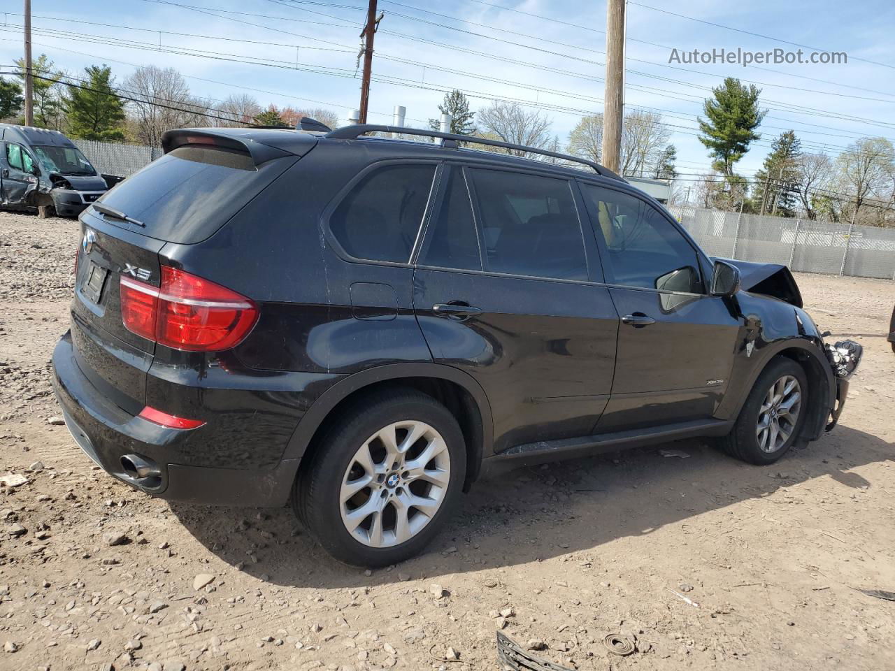 2011 Bmw X5 Xdrive35i Black vin: 5UXZV4C53BL412968