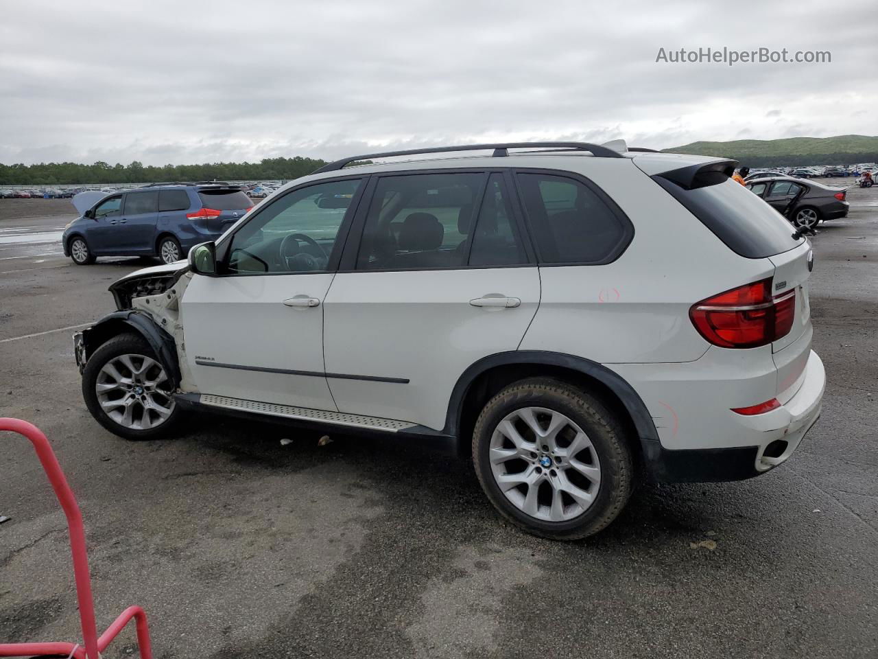 2012 Bmw X5 Xdrive35i White vin: 5UXZV4C53CL743888