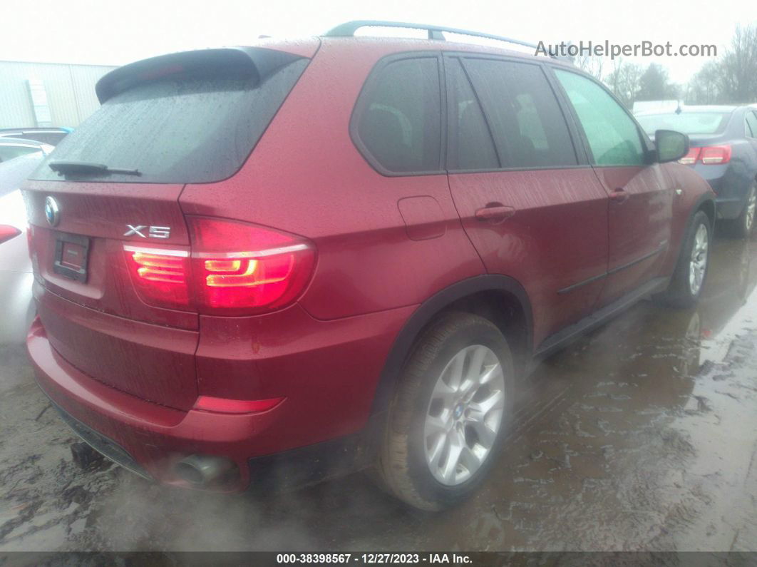 2012 Bmw X5 Xdrive35i/xdrive35i Premium/xdrive35i Sport Activity Burgundy vin: 5UXZV4C53CL745530