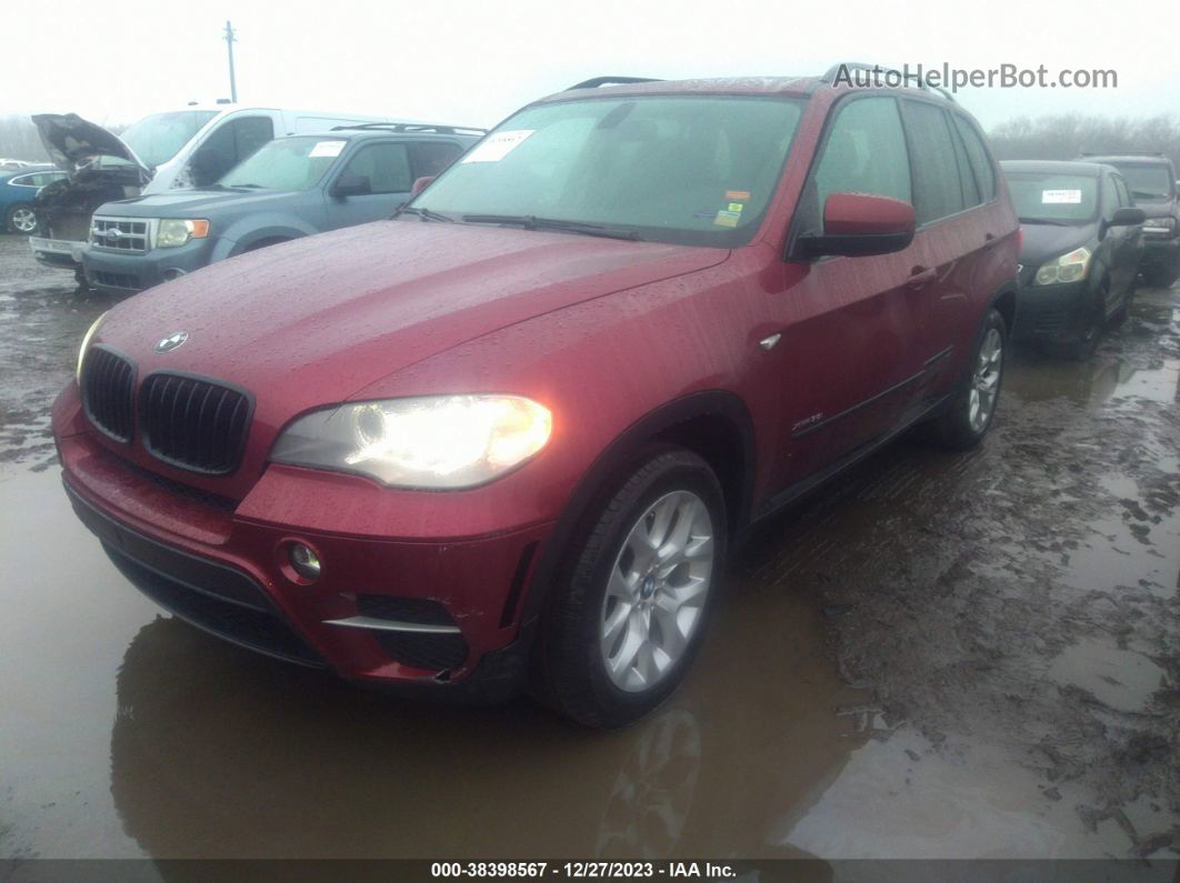 2012 Bmw X5 Xdrive35i/xdrive35i Premium/xdrive35i Sport Activity Burgundy vin: 5UXZV4C53CL745530