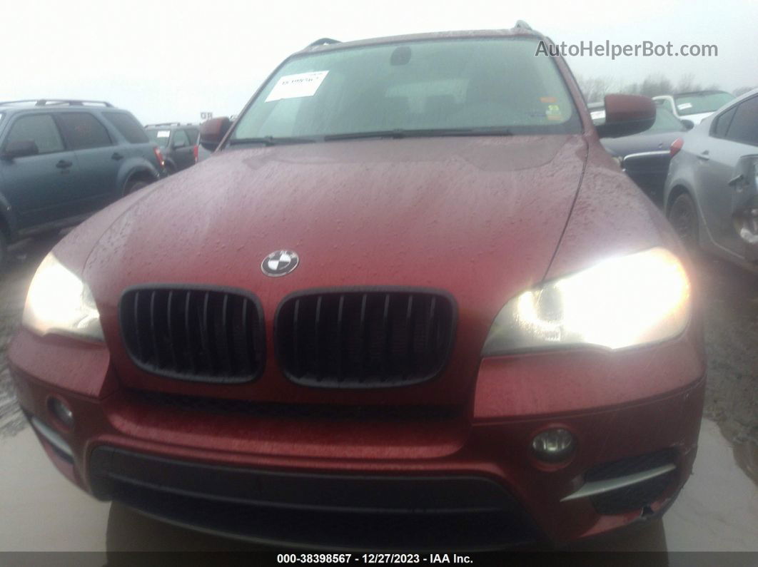 2012 Bmw X5 Xdrive35i/xdrive35i Premium/xdrive35i Sport Activity Burgundy vin: 5UXZV4C53CL745530