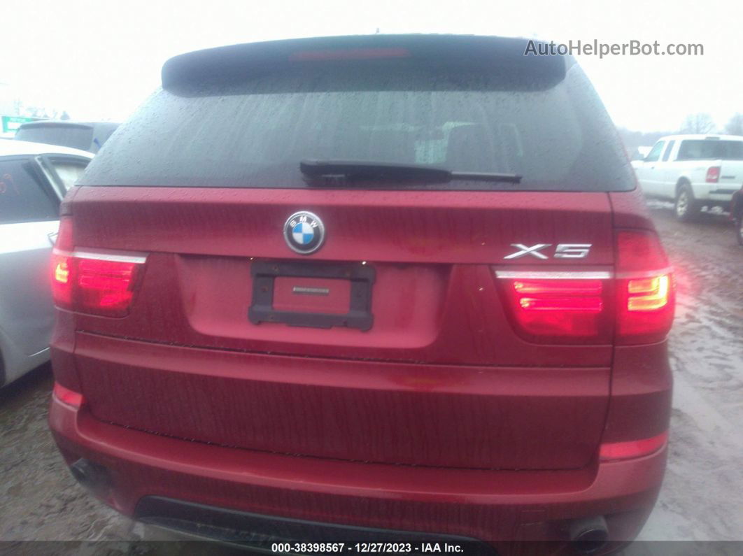 2012 Bmw X5 Xdrive35i/xdrive35i Premium/xdrive35i Sport Activity Burgundy vin: 5UXZV4C53CL745530