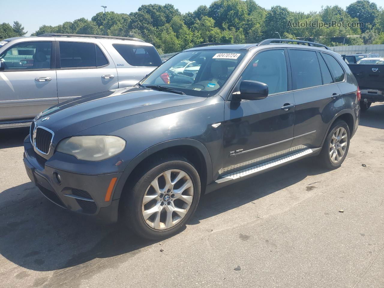 2012 Bmw X5 Xdrive35i Gray vin: 5UXZV4C53CL746466