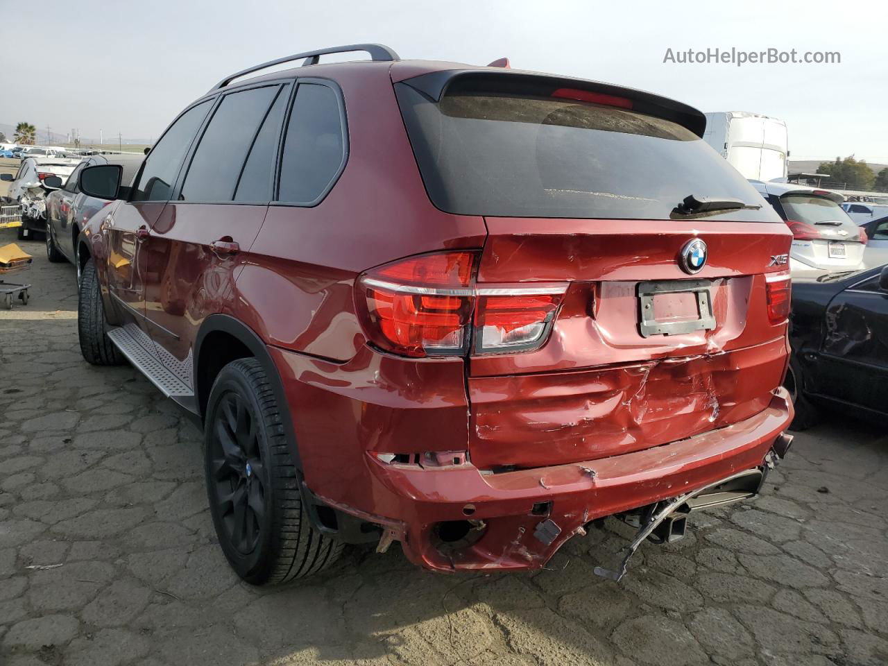 2012 Bmw X5 Xdrive35i Burgundy vin: 5UXZV4C53CL749027