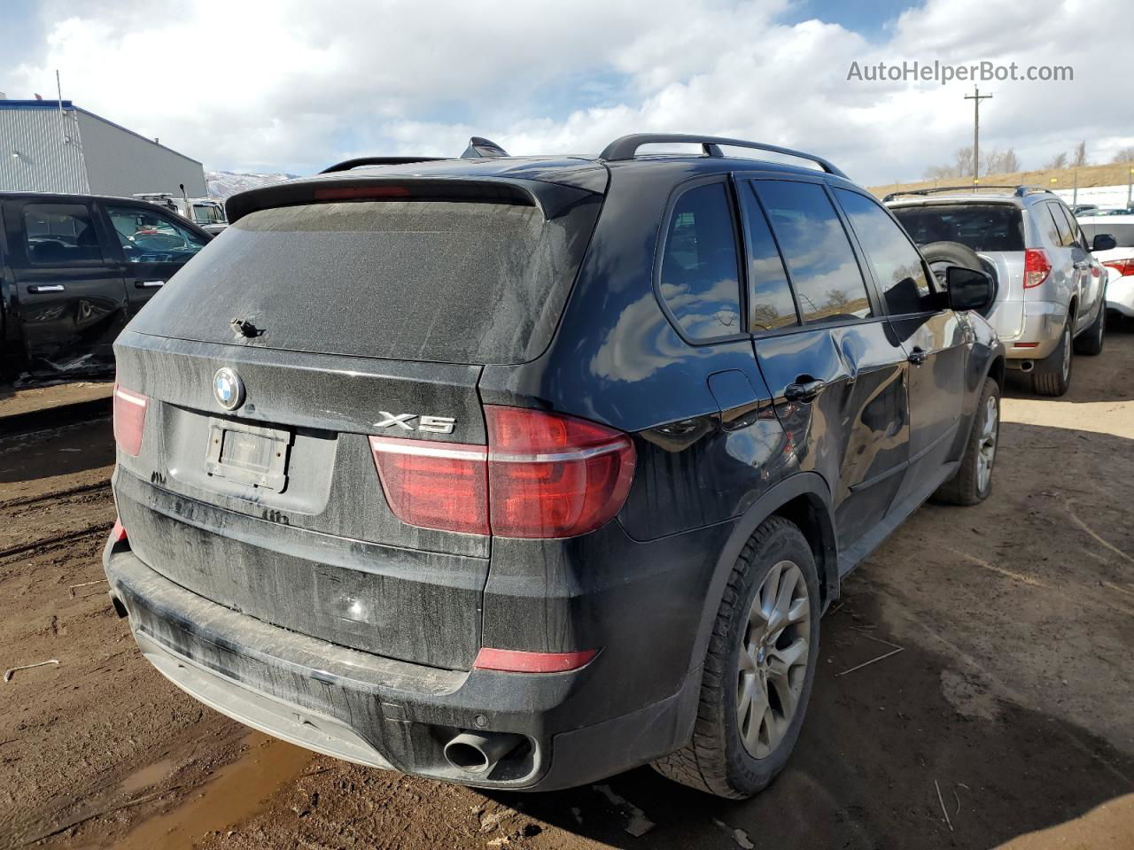 2012 Bmw X5 Xdrive35i Black vin: 5UXZV4C53CL749044