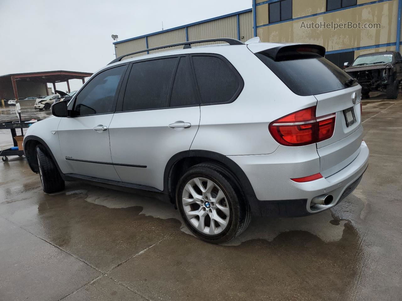 2012 Bmw X5 Xdrive35i Silver vin: 5UXZV4C53CL750341