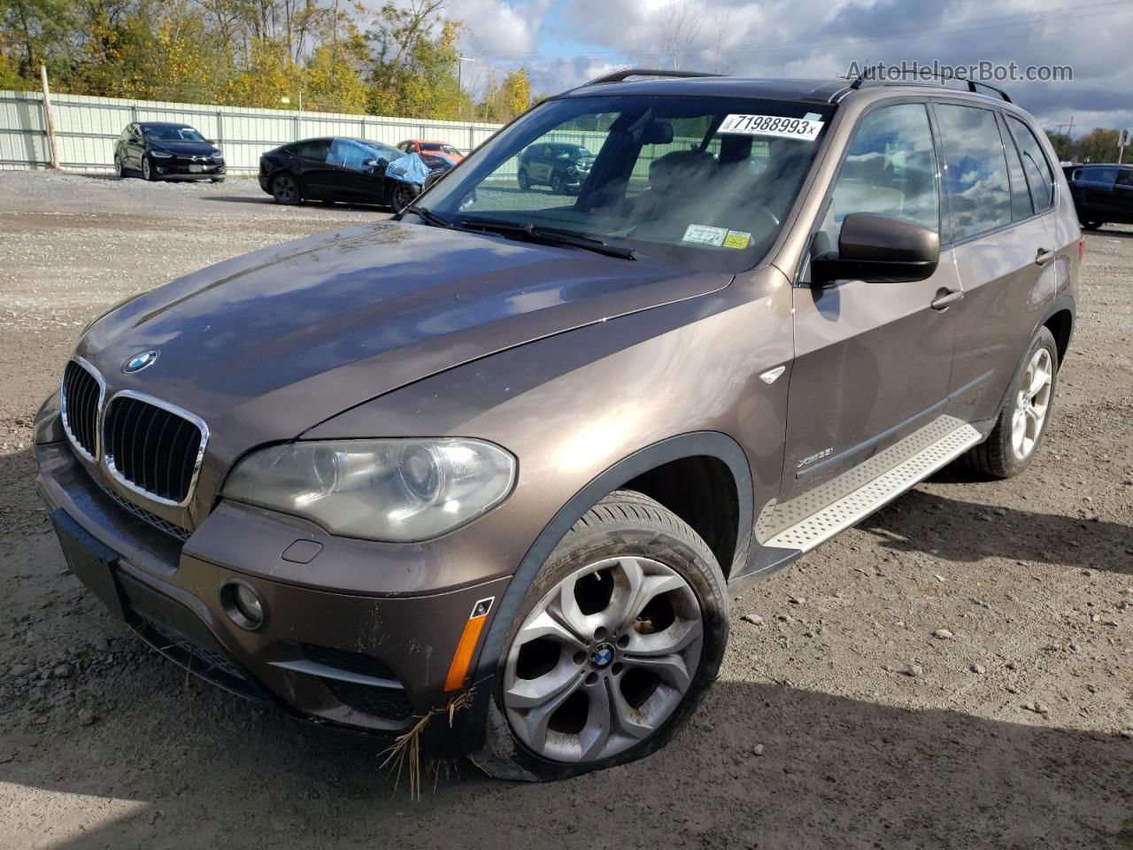 2012 Bmw X5 Xdrive35i Brown vin: 5UXZV4C53CL750890