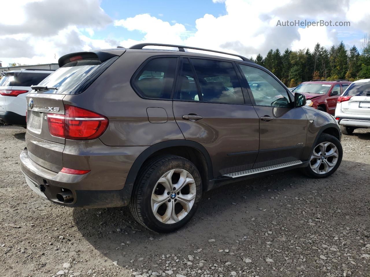 2012 Bmw X5 Xdrive35i Brown vin: 5UXZV4C53CL750890