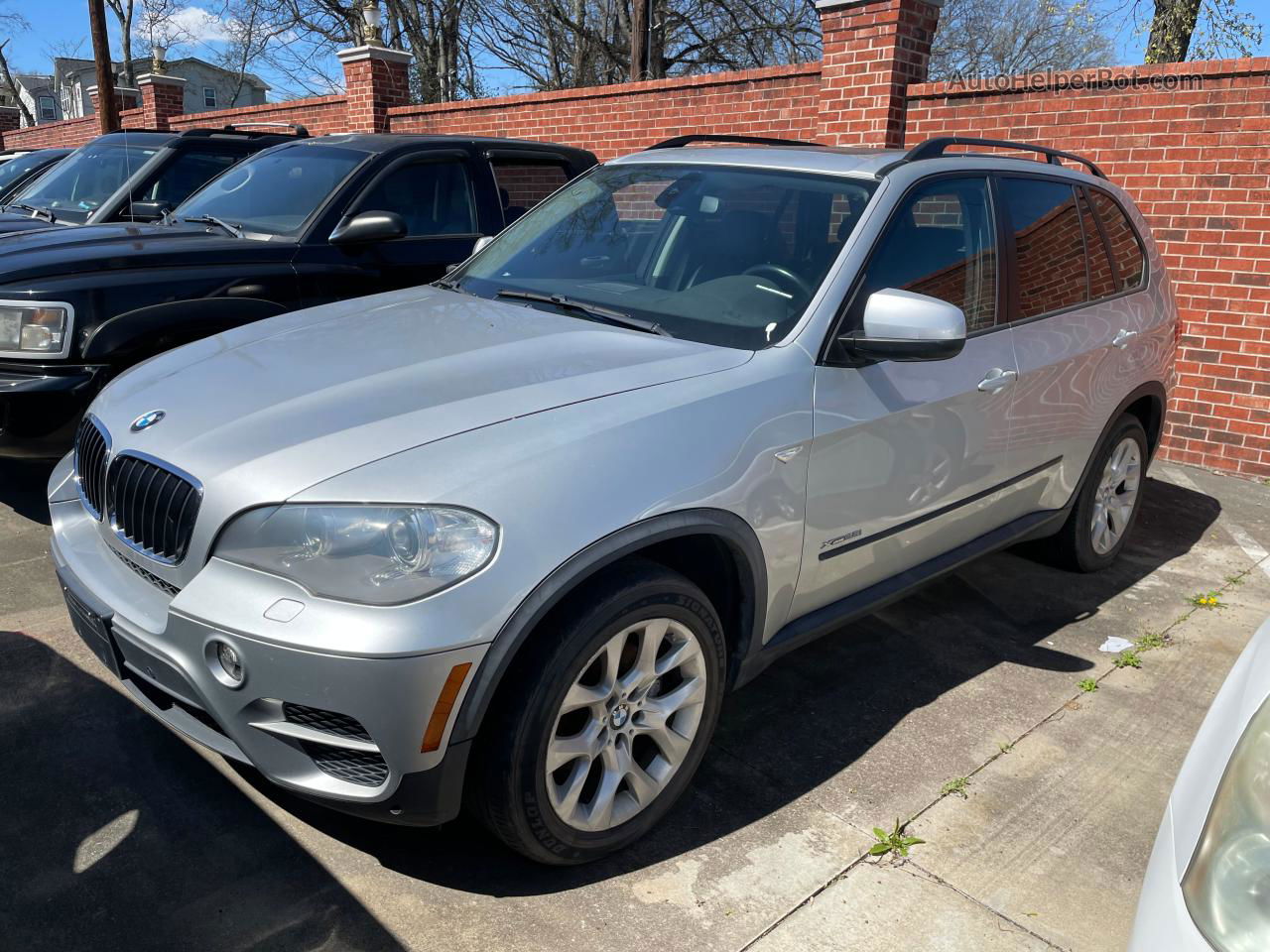 2012 Bmw X5 Xdrive35i Silver vin: 5UXZV4C53CL760738