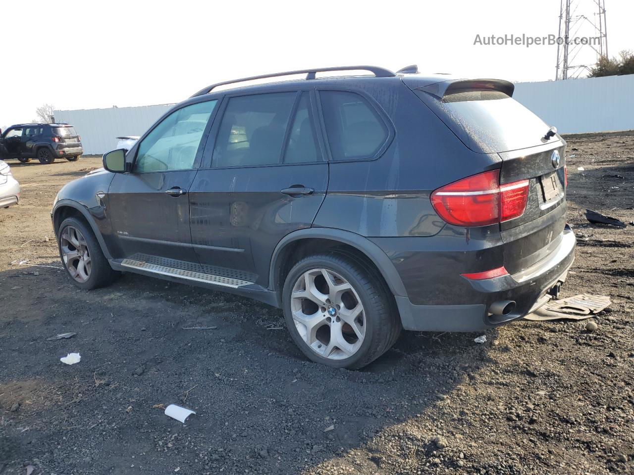 2012 Bmw X5 Xdrive35i Black vin: 5UXZV4C53CL761341