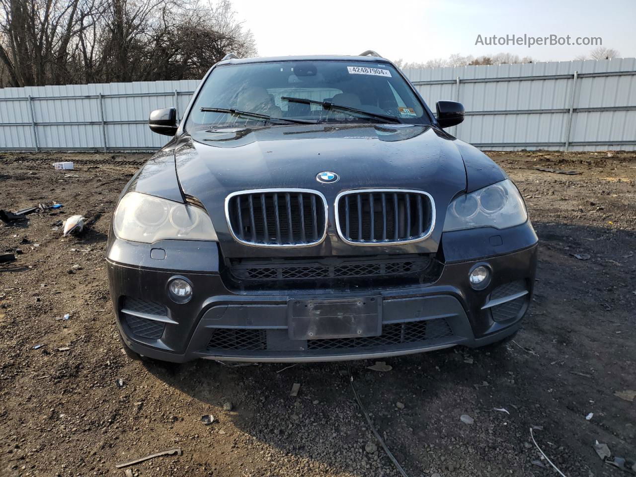 2012 Bmw X5 Xdrive35i Черный vin: 5UXZV4C53CL761341