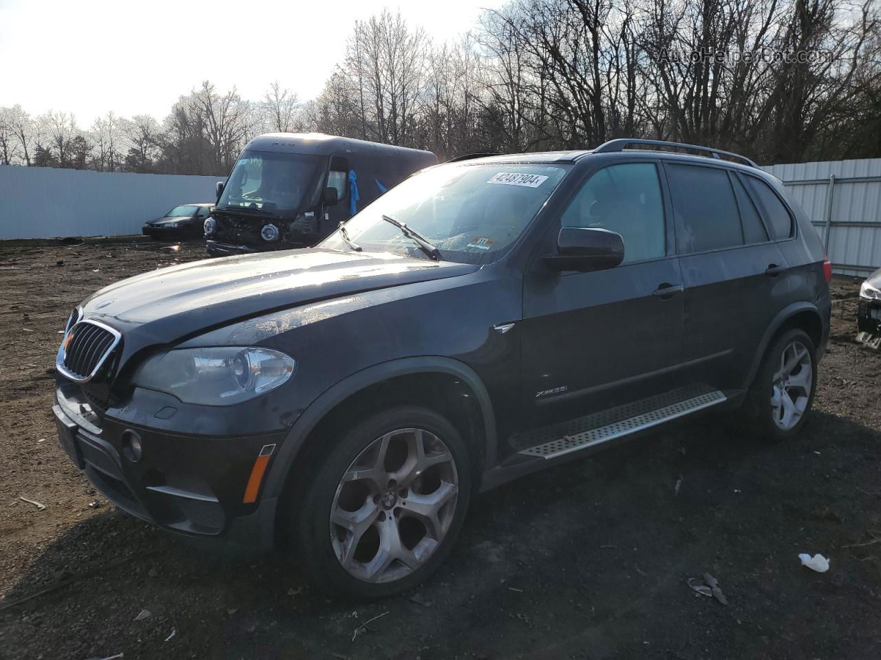 2012 Bmw X5 Xdrive35i Black vin: 5UXZV4C53CL761341