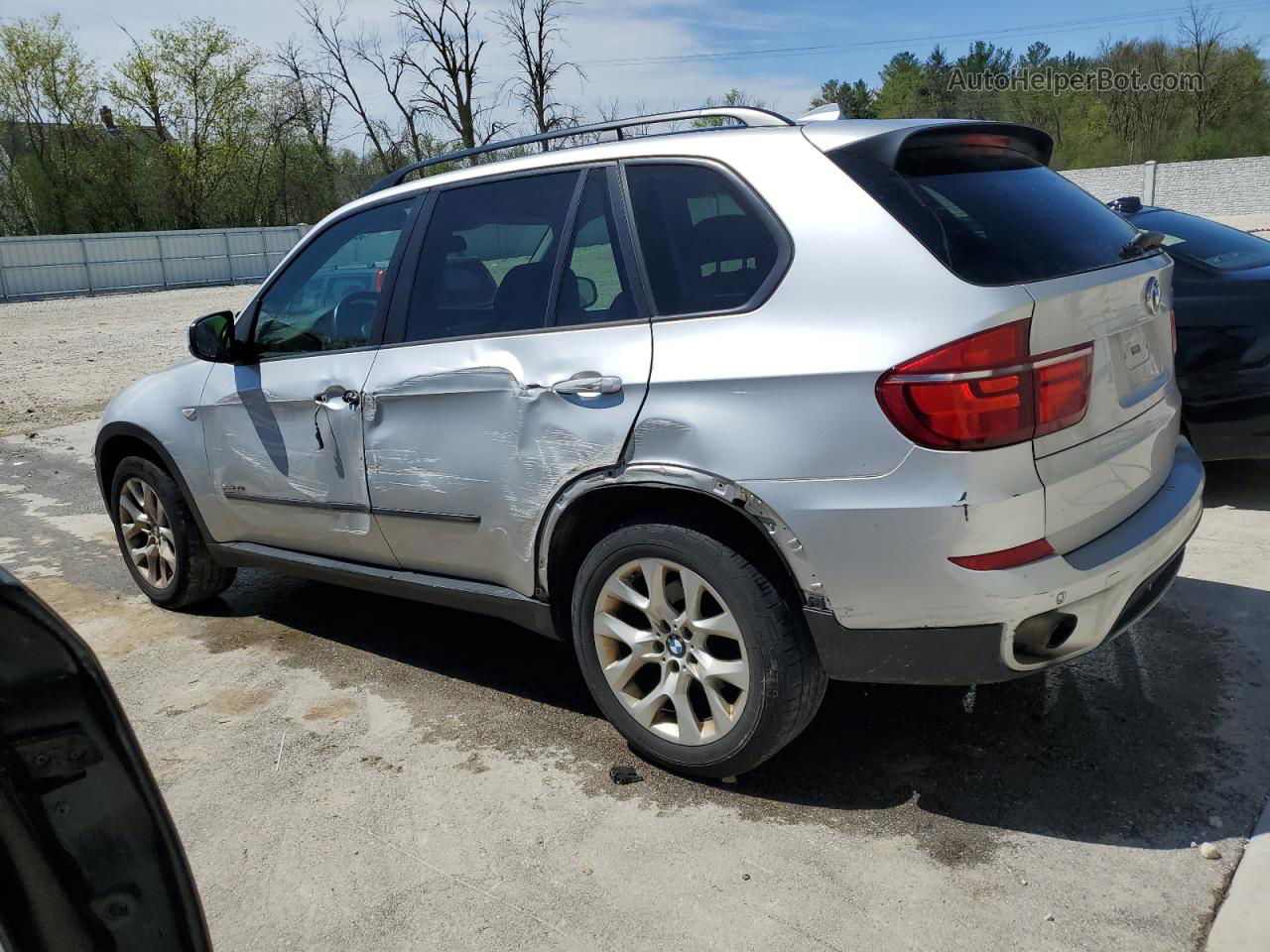 2012 Bmw X5 Xdrive35i Silver vin: 5UXZV4C53CL761517